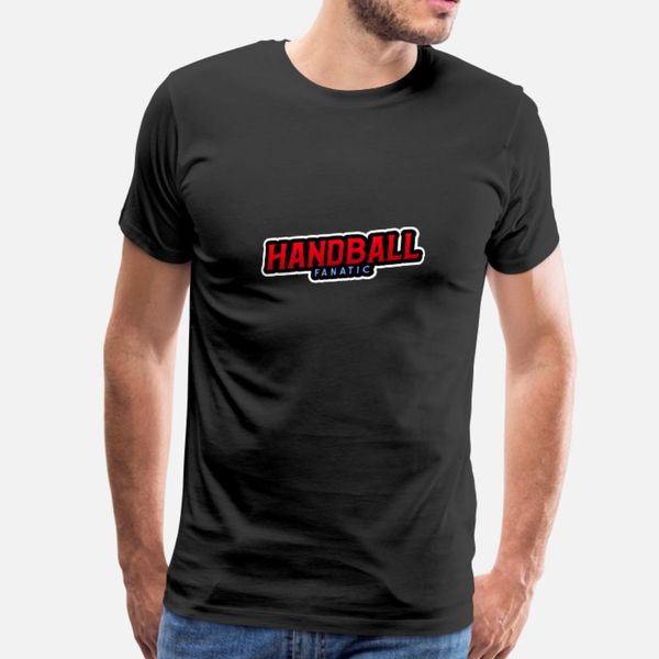 handball fanatic t shirt men famous short sleeve euro size s-3xl formal famous funny casual spring autumn outfit
